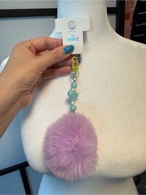 Keychain. Faux Fur . NWT